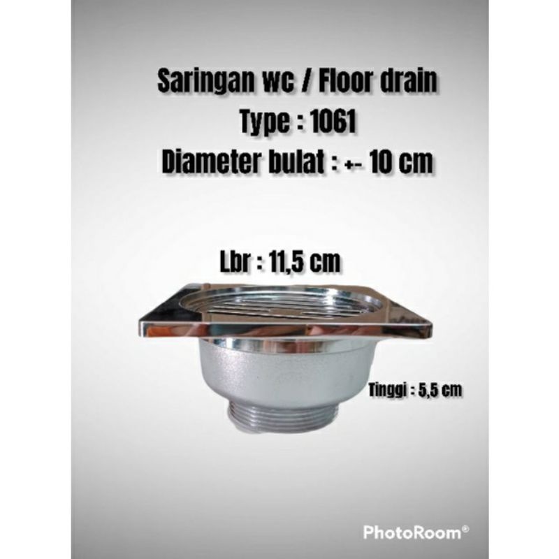 Floor Drain/Saringan Got SOLIGEN Stainless Stell/Floor Drain Soligen 1061