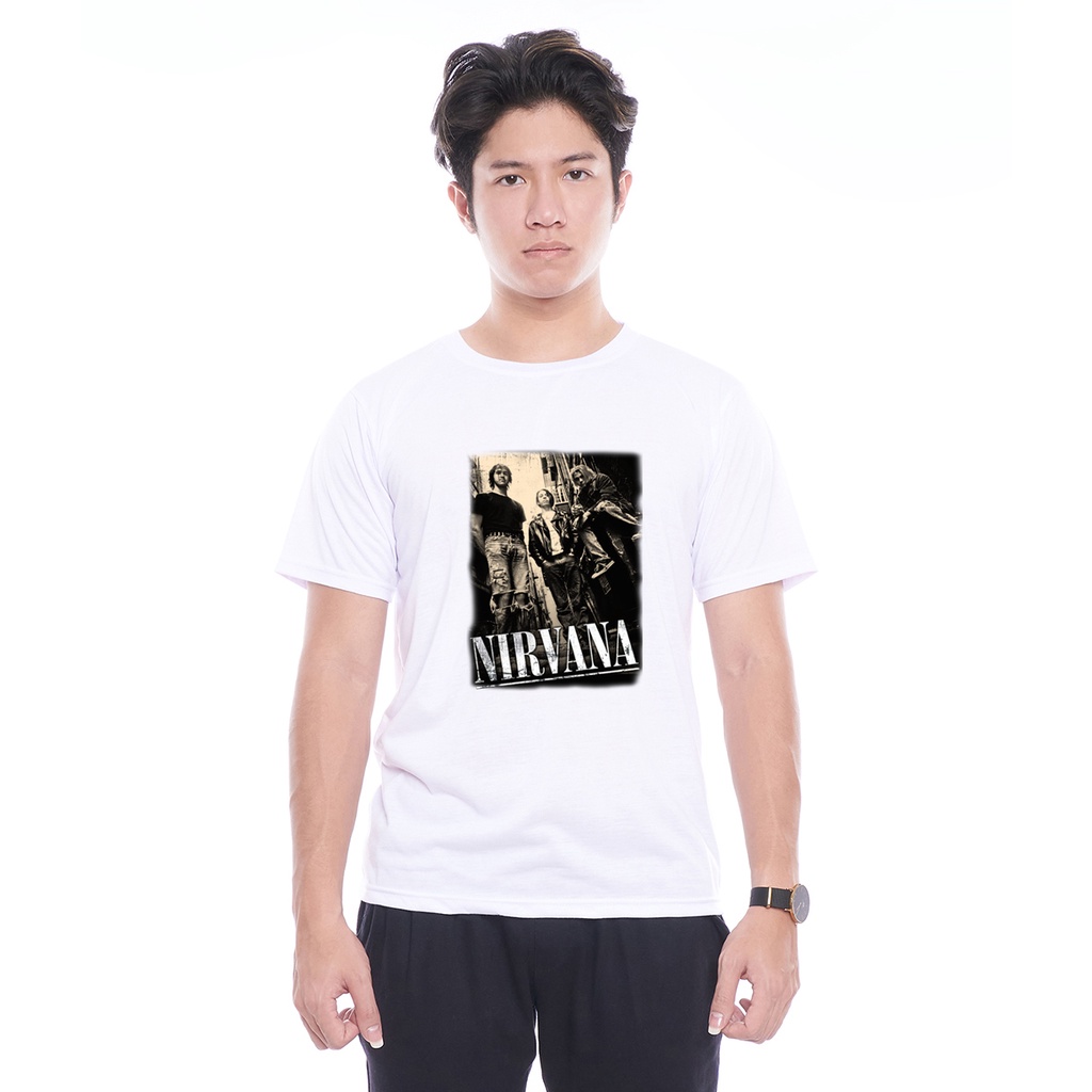 Kaos Oblong Pendek NIRVANA