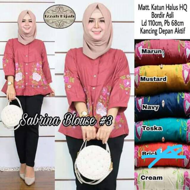 Sabrina blouse by izzah hijab