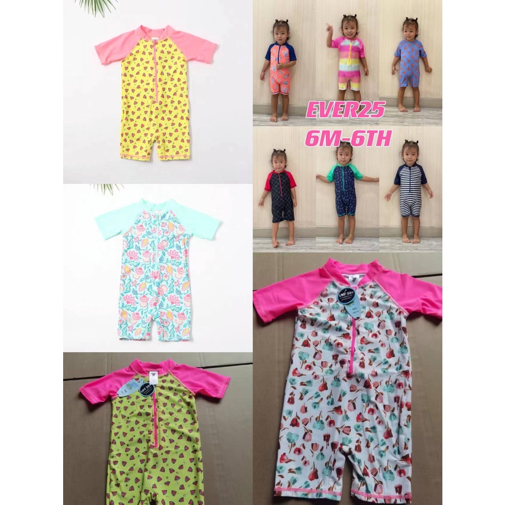 baju renang anak bayi perempuan laki-laki swimwear diving cewek cowok spf50+ unisex