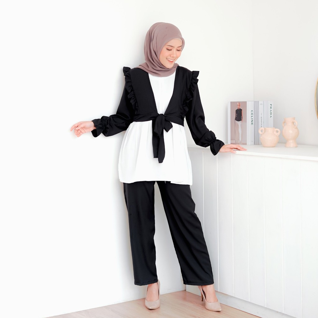 Odeta Setelan Baju dan Celana Wanita Fashion Grosir