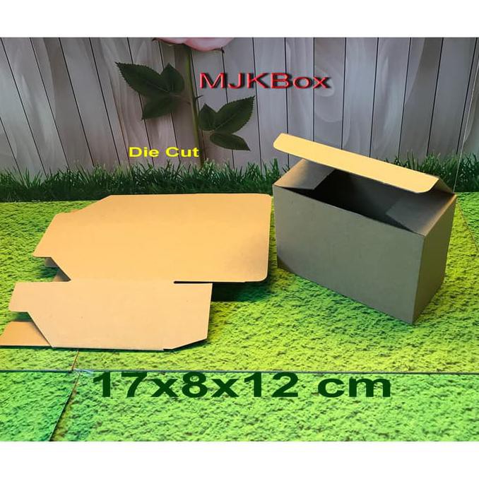 

Kardus Karton Box Uk. 17X8X12 Cm .....Die Cut