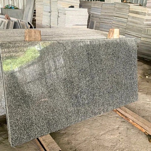 Dinding Lantai Granit Impala Bintik Hitam Batu Alami