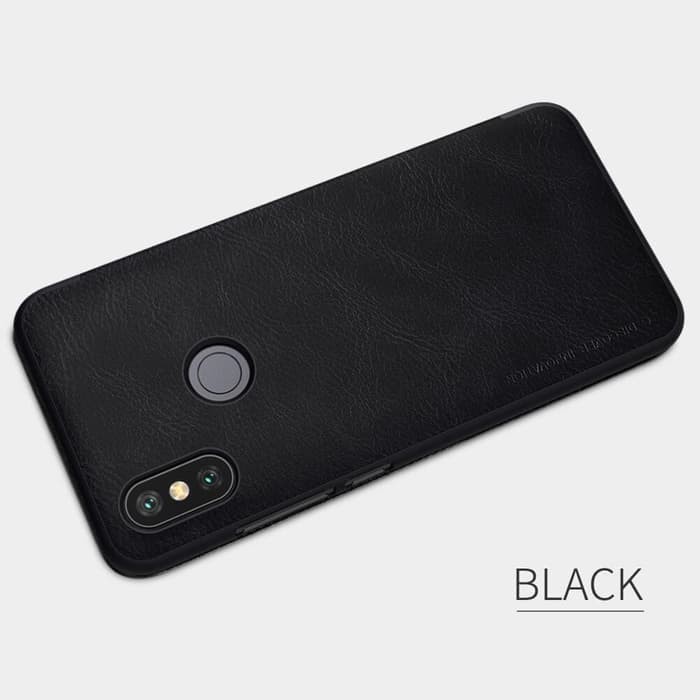 Flip Cover Xiaomi Mi 6X A2 Nillkin Qin Leather Flip Hard Case Original