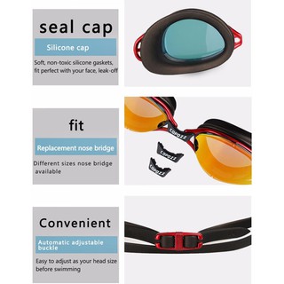 Jual Whale Kacamata Renang Anti Fog UV Protection - GOG-3550 | Shopee