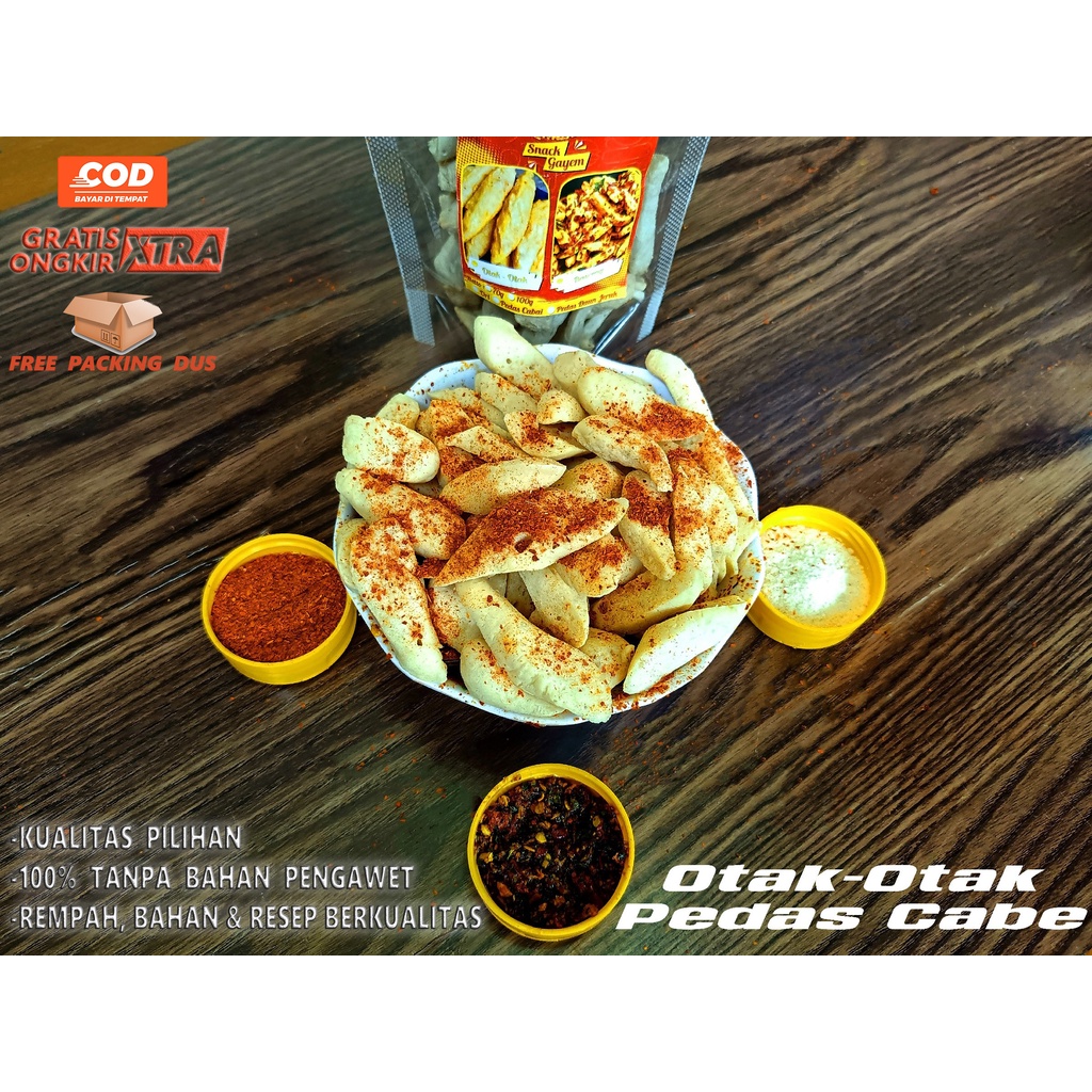 

OTAK OTAK CEMILAN KRIUK RASA IKAN || ORI, PEDAS CABE DAN DAUN JERUK || GURIH, ENAK
