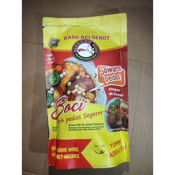 

BOCI Baso Aci Sehot rasa jawara