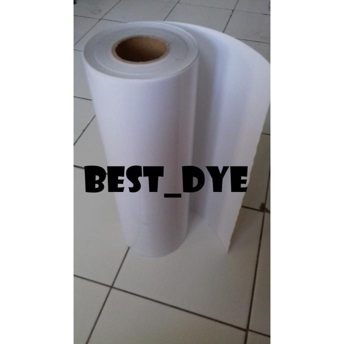 

FREE ONGKIR Sticker Vinyl Inkjet 120 GR White Glossy, uk.A3= 32 Cm x 30 M, 1 Roll