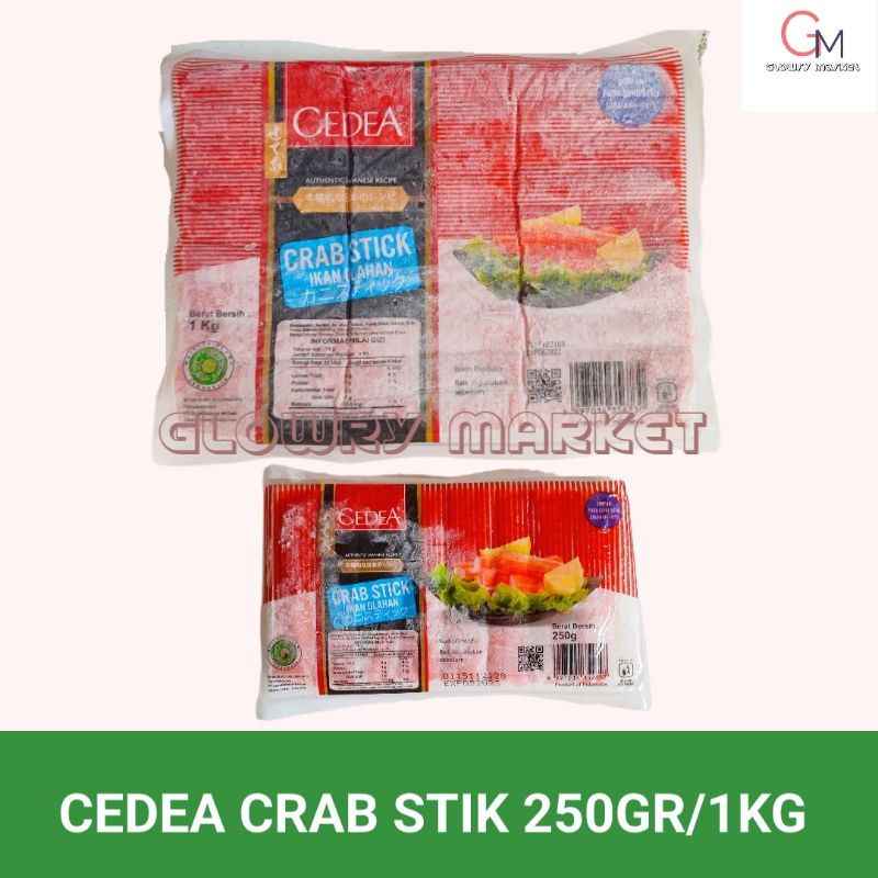 

CEDEA CRAB STICK 250GR/1KG CRAB STIK