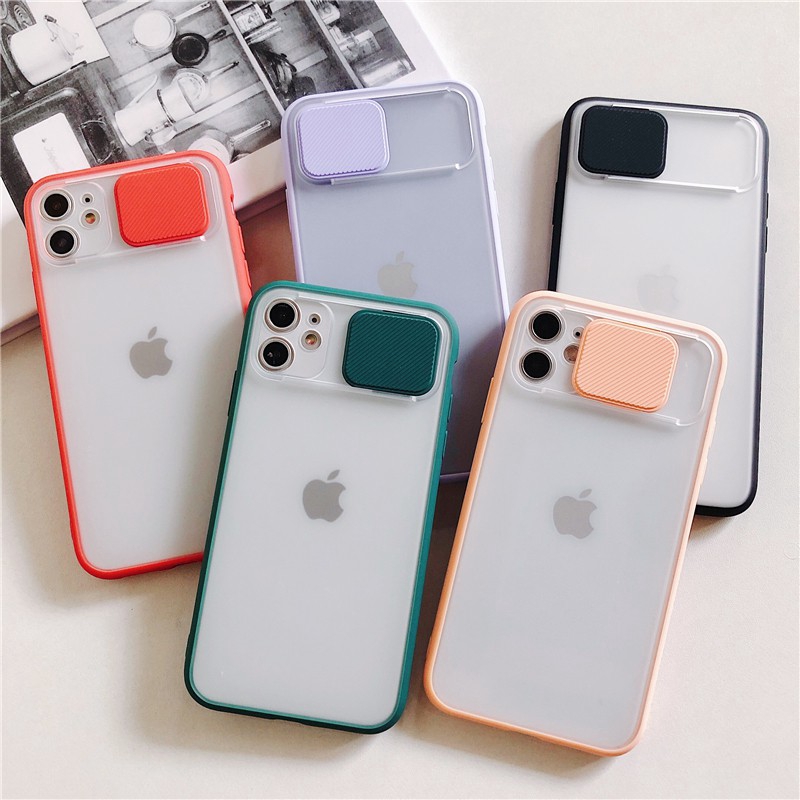 Perlindungan Lensa Kamera Slide-pull Slide Case iPhone 11