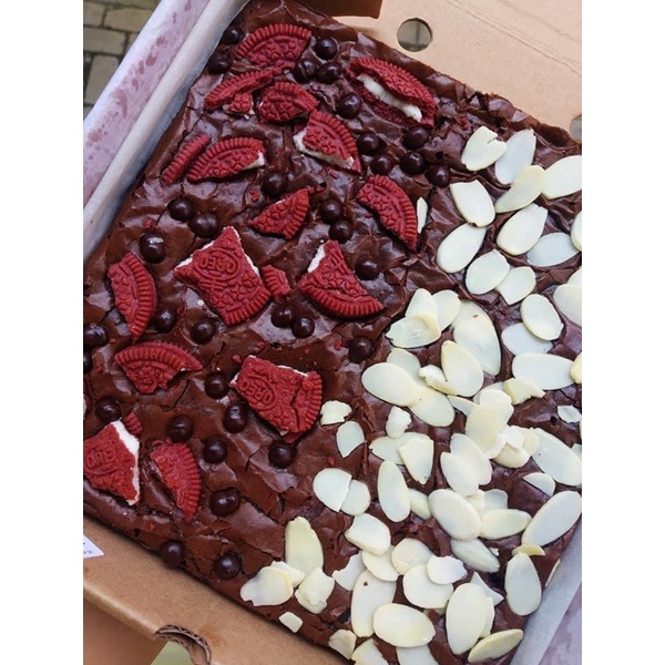 

Fudgy Brownies Uk. 20x20x3cm