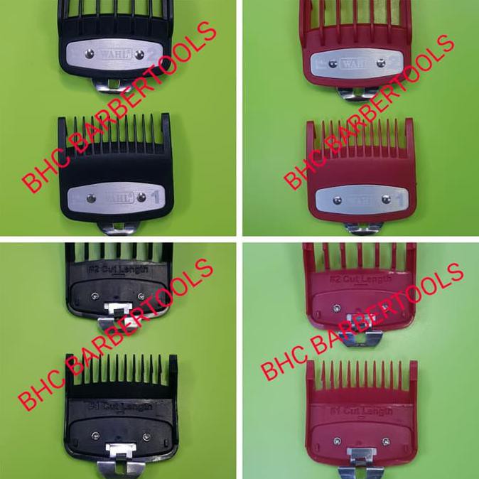 SEPATU UKURAN CLIPPER WAHL NO. 1 & 2 TAPAK JARAK UKURAN SISIR WAHL PLA MURAH]]