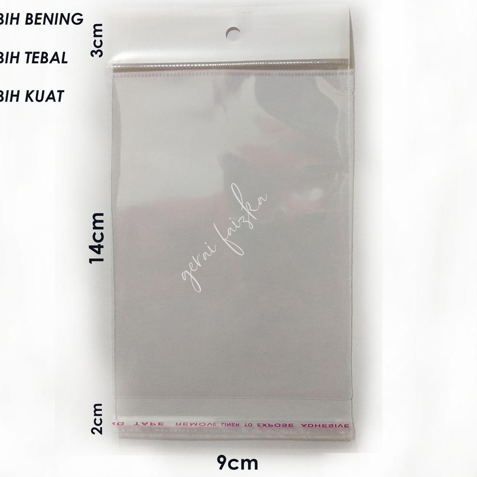 

BIGGER & BETTER PLASTIK OPP DISPLAY/STICKER 9x14~10x14