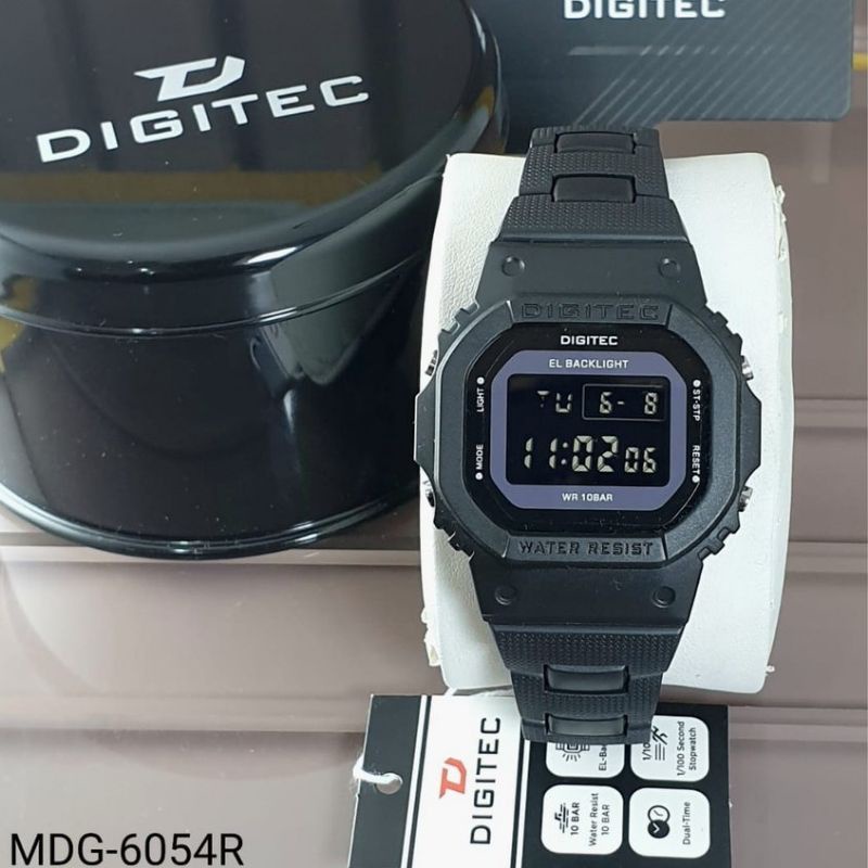 BIG SALE DIGITEC DG 6054 R / DG-6054R / DG6054R Resin Watch Jam Tangan ORIGINAL