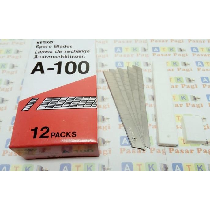 

isi cutter kecil kenko A100 murah Kode 692