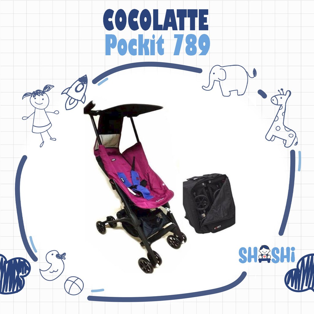 stroller cocolatte pockit 789