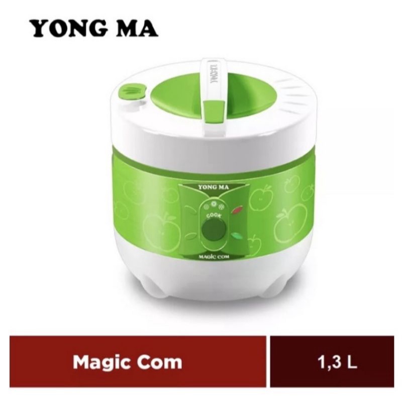 YONGMA MAGIC COM MC 1350 /5031  RICE COOKER 3 IN 1 GARANSI RESMI 1,3 LITER