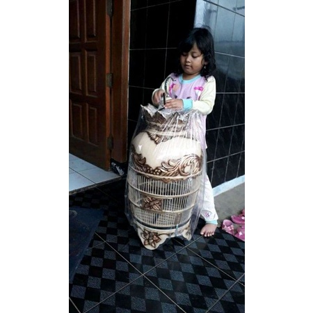 sangkar perkutut ukir