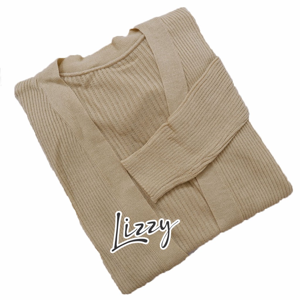 Lizzy - LONG CARDIGAN BELLE PREMIUM-NUDE