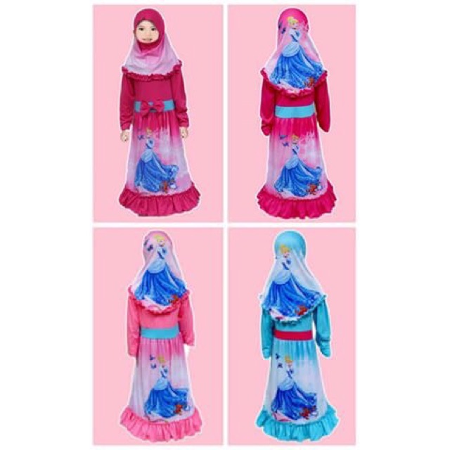 gamis anak import