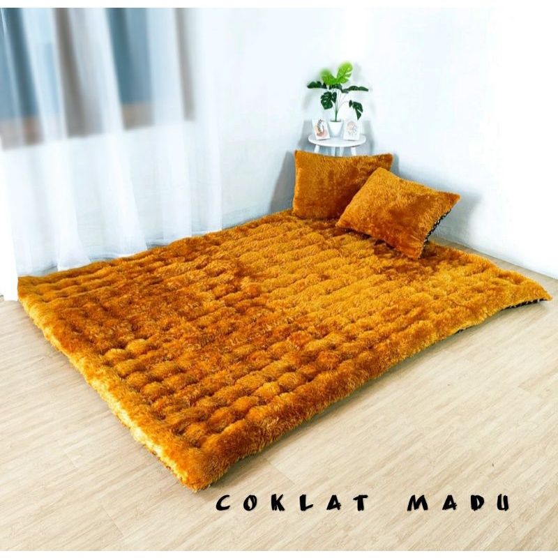 (hrga cuci gudang) Promo Kasur menul Jumbo 200x160x10 dan 180x140x10-12 super tebal / kado pernikaha