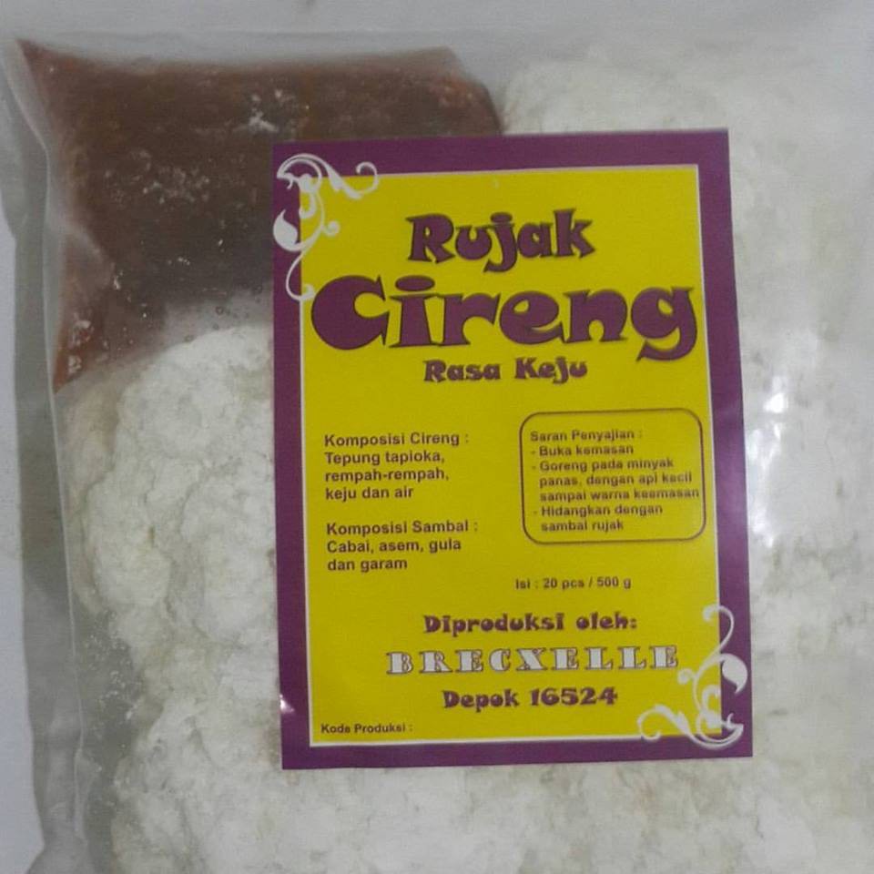 

rujak cireng brecxelle rasa keju