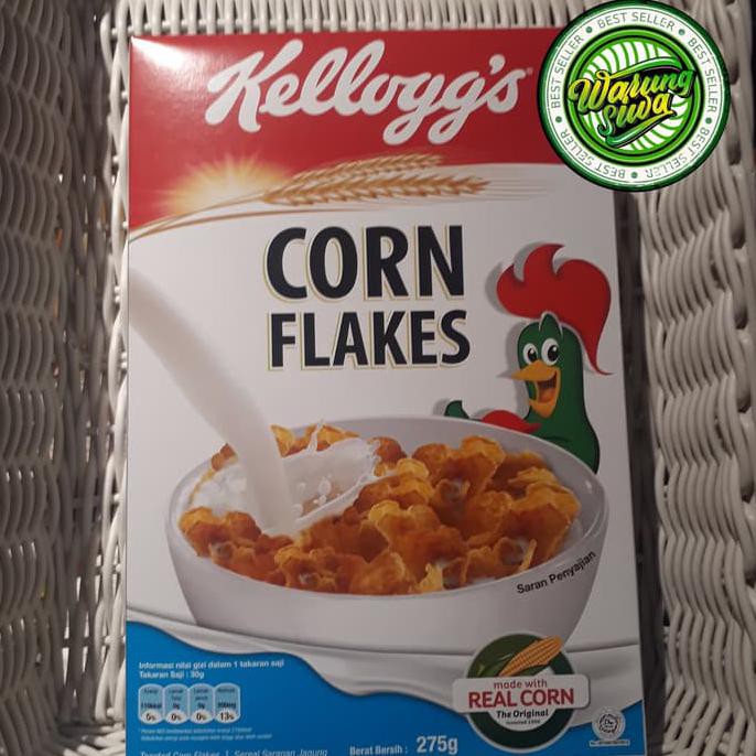 

Best Produk] Sereal Kelloggs Kellogg'S Corn Flakes 275 Gram Box