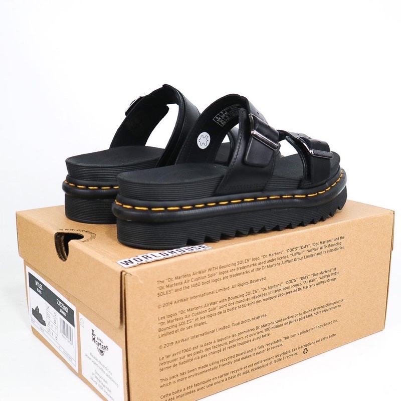 dr martens sandals zebrilus myles