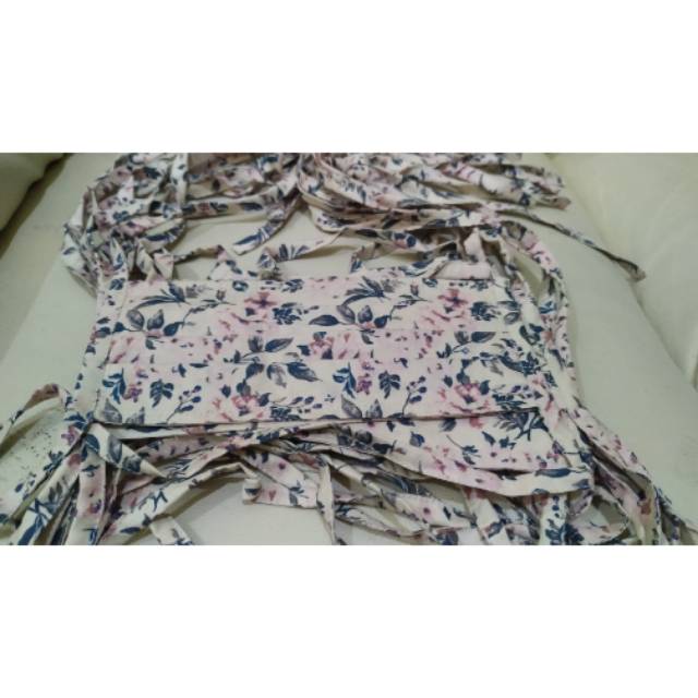 Masker kain 2 lapis