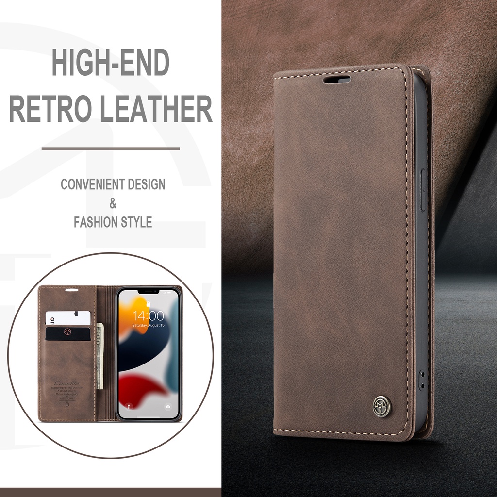 Case Oppo Reno 8 Z PRO PLUS 7 Z - 6 Reno 6 Pro 4g 5g Leather Flip Wallet Dompet Magnetic Stand Caseme