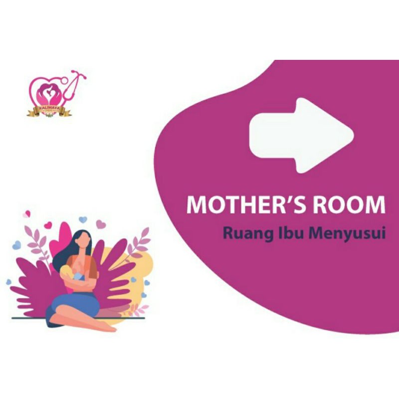 

STIKER VINYL MOTHER'S ROOM UK.A4