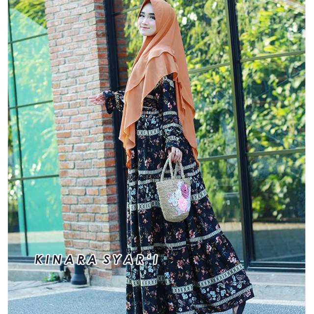 Gamis kinara syar'i