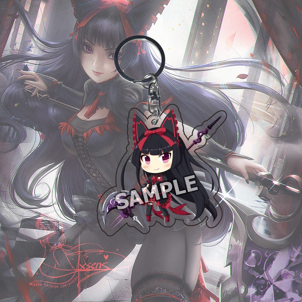 Gantungan Kunci Anime gate - jieitai ka no chi nite kaku tatakaeri rory mercury - Ganci - Key Chain 