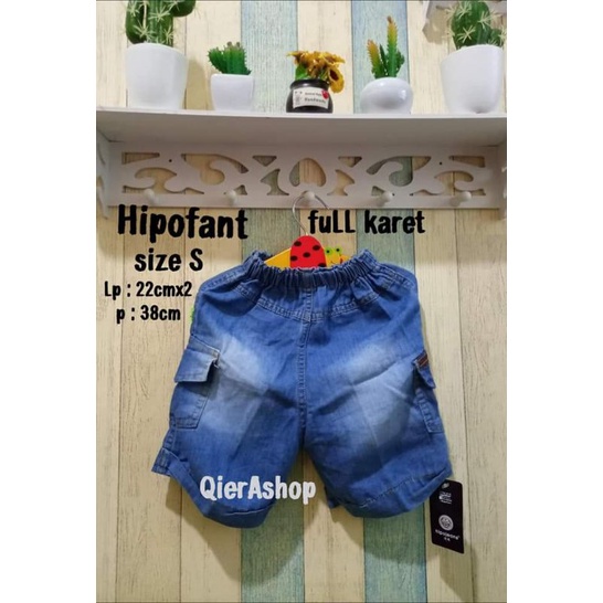 Jeans pendek hotpant hipofant | pipiniko | little m | aero