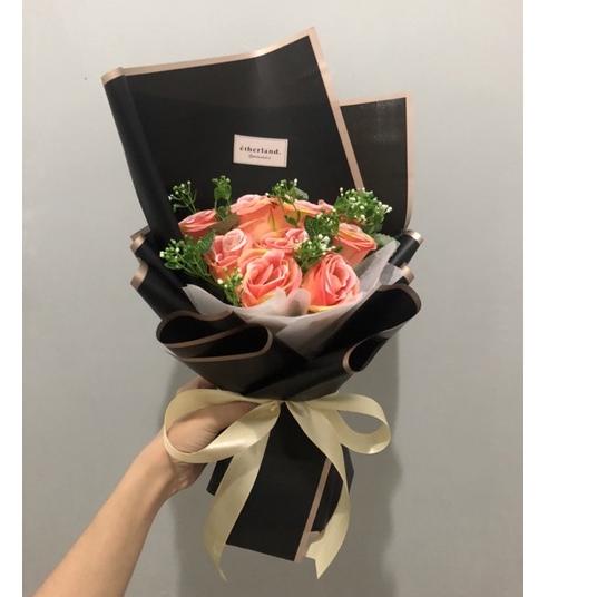 

MALL Medium Artificial Bouquet | Buket Bunga Palsu [Hadiah Ulang Tahun, Anniversary, Wisuda, Kado] I Etherland serbuuu !
