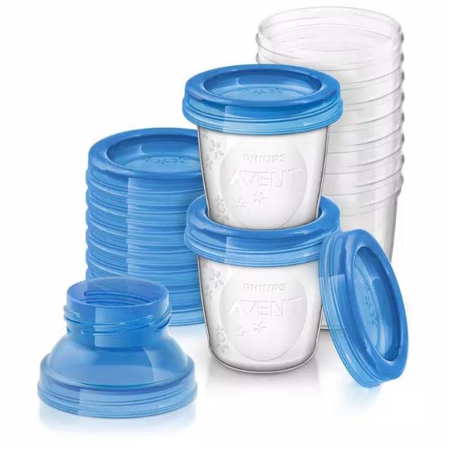 Philips Avent SCF618/10 Breast Milk Cup 180ml - Tempat Penyimpanan Asi