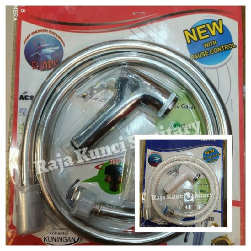 Jet Shower Cello White/Putih/Chrome/Jet Shower Kloset/Jet Shower Kamar Mandi Kuningan