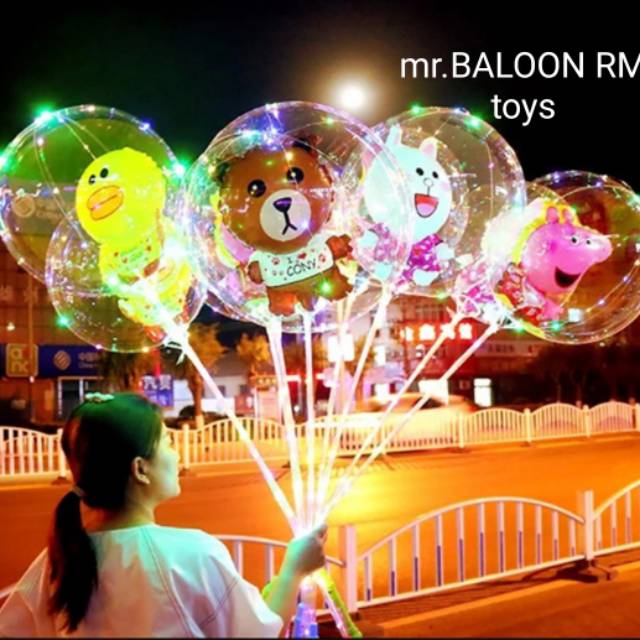 Balon buricak burinonk/Bobo balon/bobo balon led.