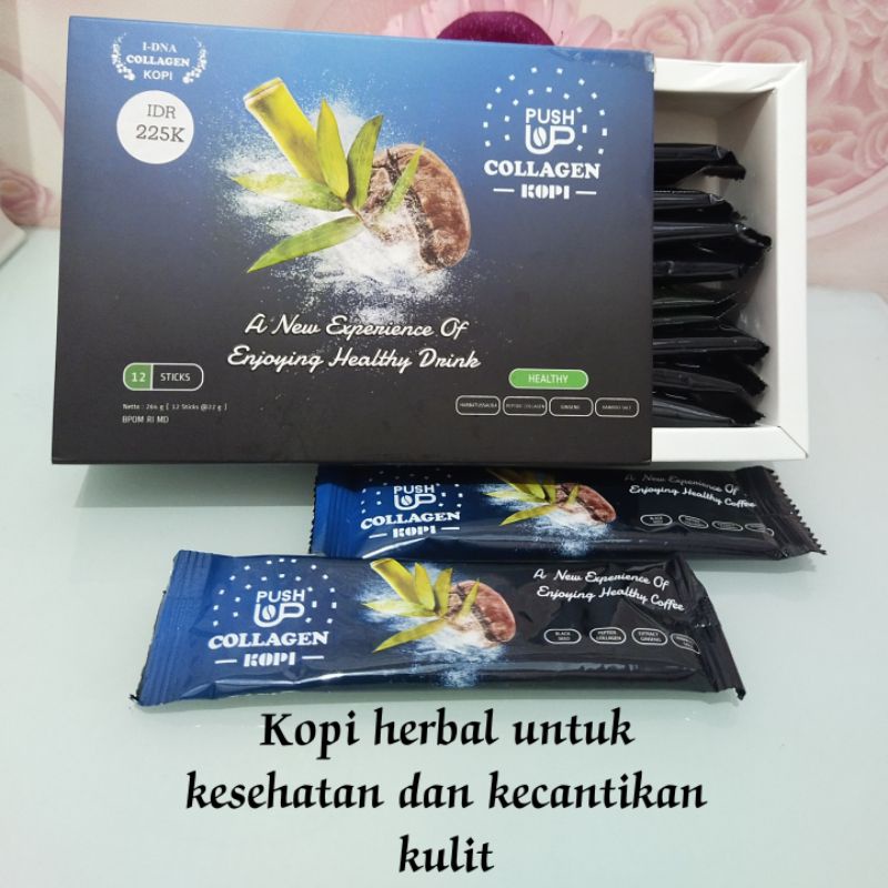 

KOPI PUSH UP COLLAGEN ORIGINAL ,membatu merawat kecantikan kulit.