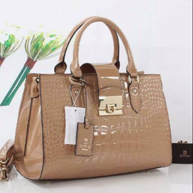 BONIA KHAKI ORIGINAL NEW BAG