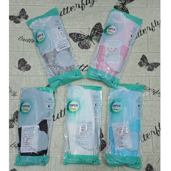 Masker KF94 Korea impor convex evosi  inew type Isi 10PCS