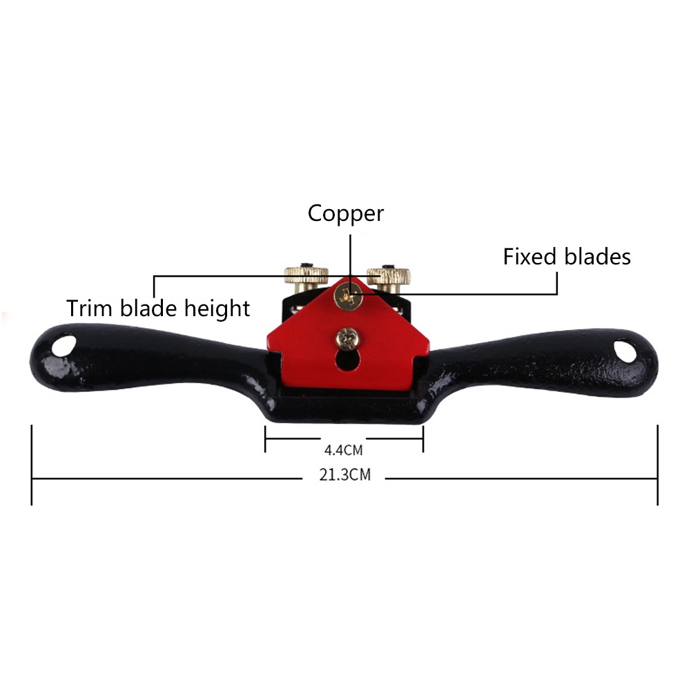 【44mm】Alat Serut Kayu Manual/Ketam Mini Serut Kayu/Manual Wood Planer/Serut Kayu Manual