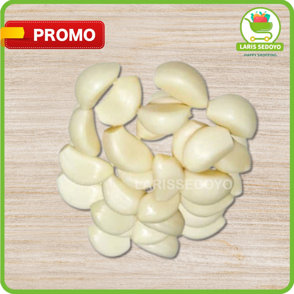 

Bawang Putih Kupas 250 Gram Sayur Segar Bumbu Dapur Sayuran Jakarta