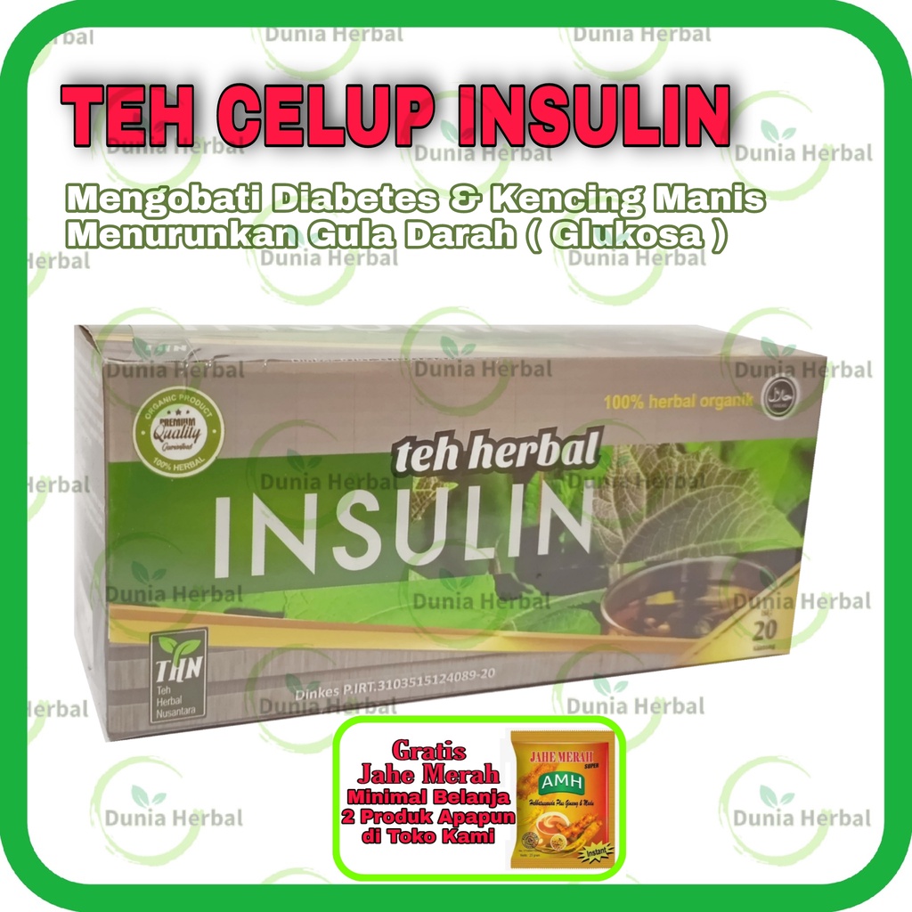 

Teh Celup Daun Insulin Yakon 20 teh celup THN - Obat Diabetes Teh Herbal Nusantara