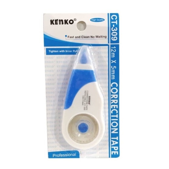 

CORRECTION TAPE KENKO CT-309 / TIP-X KERTAS / STIPO KERTAS