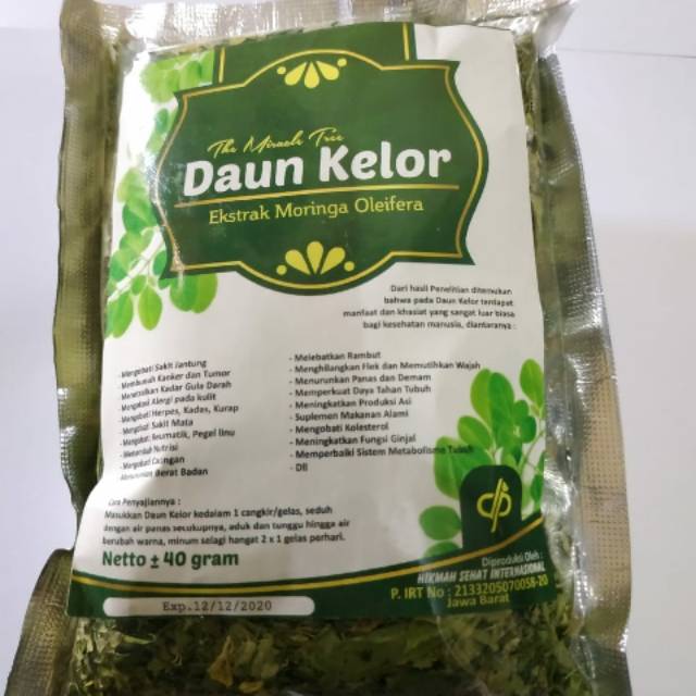

TEH SEDUH DAUN KELOR