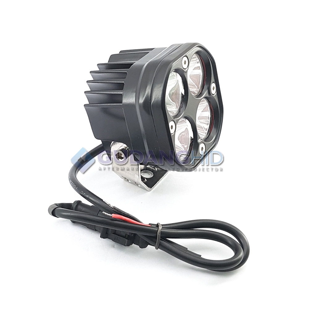 Lampu Tembak Sorot LED Cree 40W CWL 4 Mata LED Cree XML Super Terang