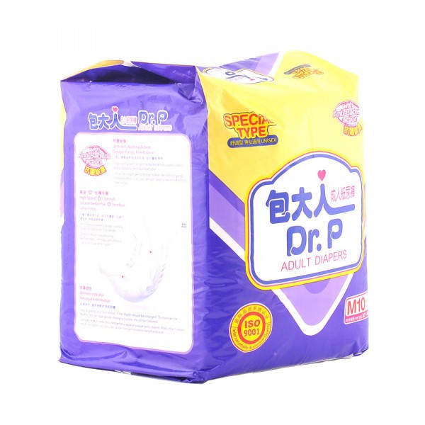 Dr. P Spesial Popok Dewasa tipe Perekat Size M10 / L8 pads