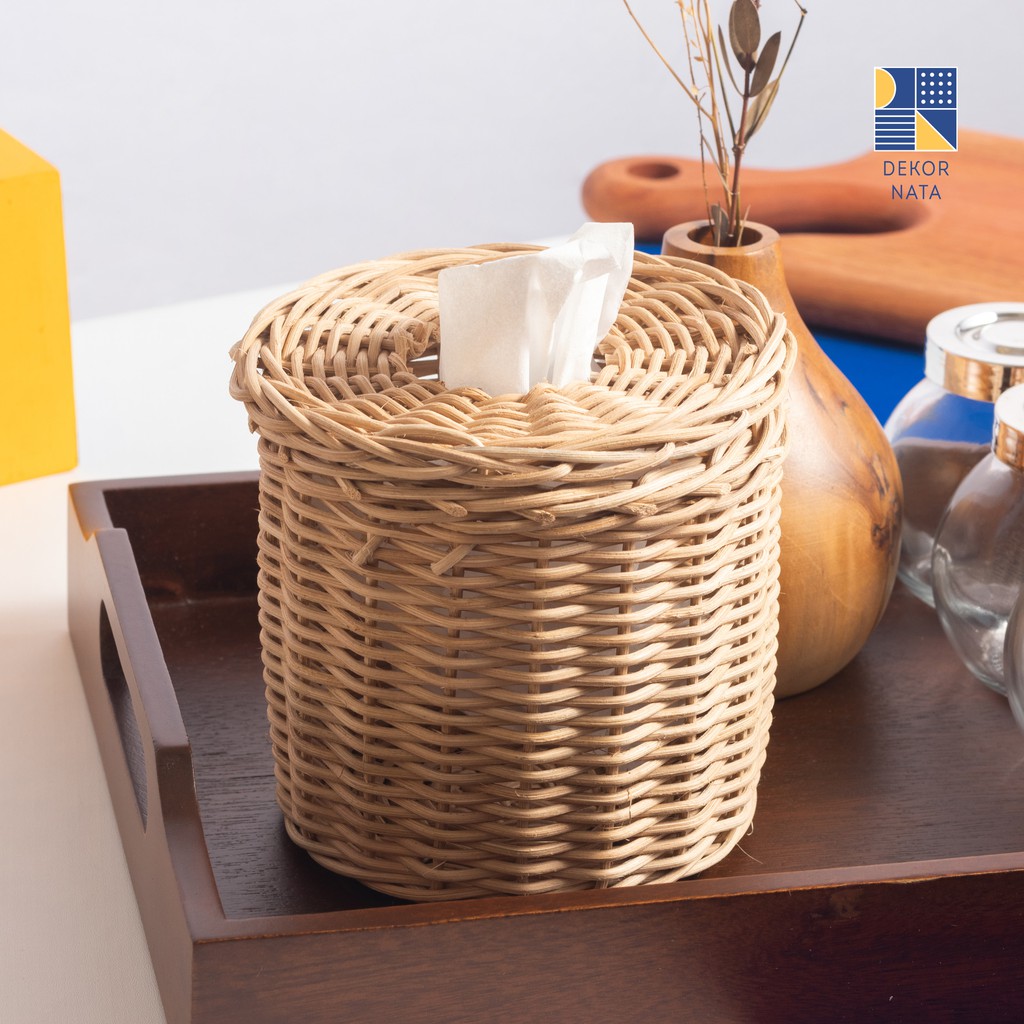 

Dekornata Tiari Tissue Box / Rotan / Tempat Tisu