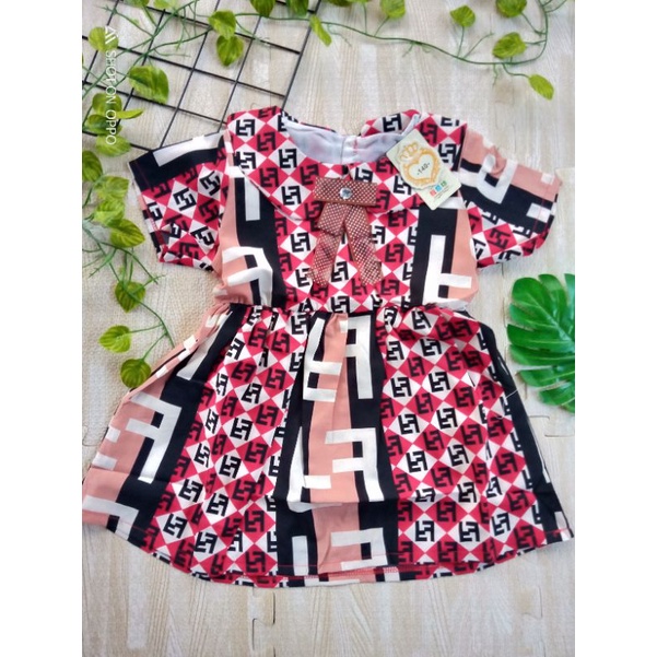 DRESS ANAK IMPORT PREMIUM 1-5 TAHUN FREE BELT CANTIK / DRESS SANTAI ANAK IMPORT PREMIUM